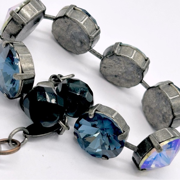 Sabika Blue and AB Crystals Bracelet Winter 2015 - Picture 3 of 5